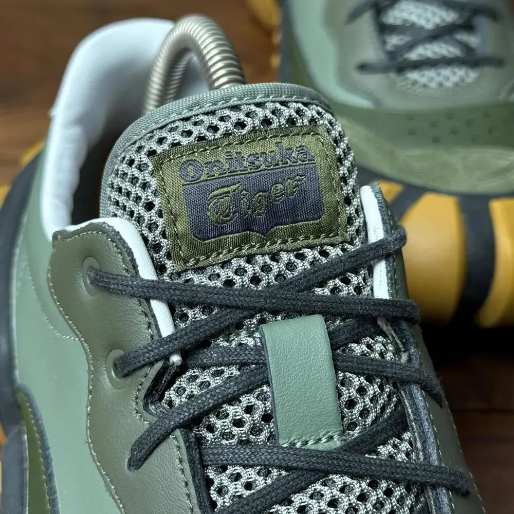 Onitsuka Tiger Dentigre Sneakers 'Green Orange' 1183A794 Mens 9 (Labeled Sample) - Picture 7 of 15